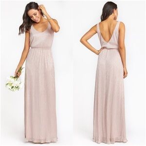 SHOW ME YOUR MUMU Kendall Maxi Dress In Magic Mauve Glimmer